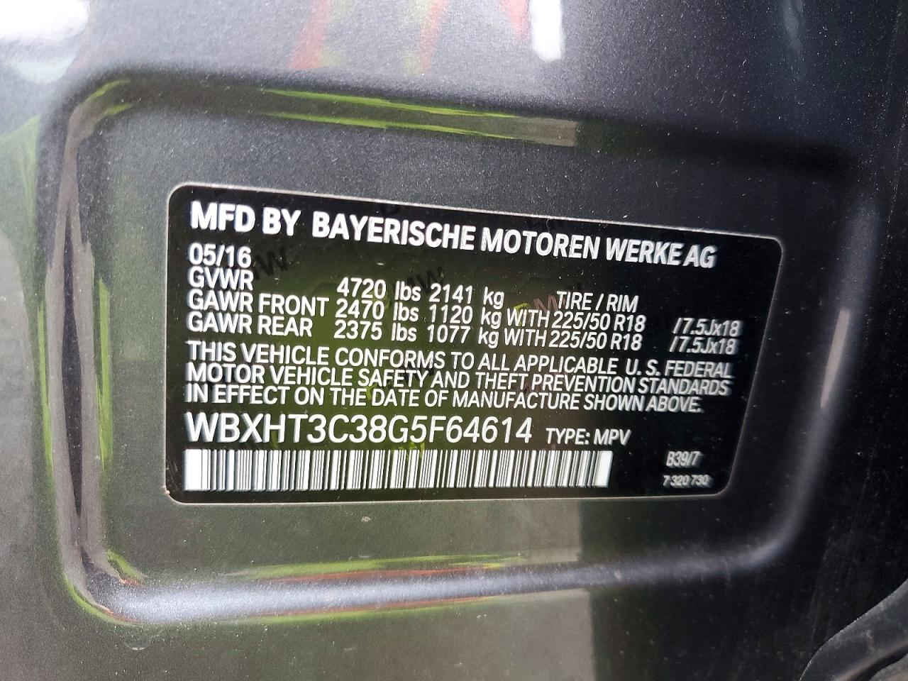 2016 BMW X1 XDRIVE28I photo 14