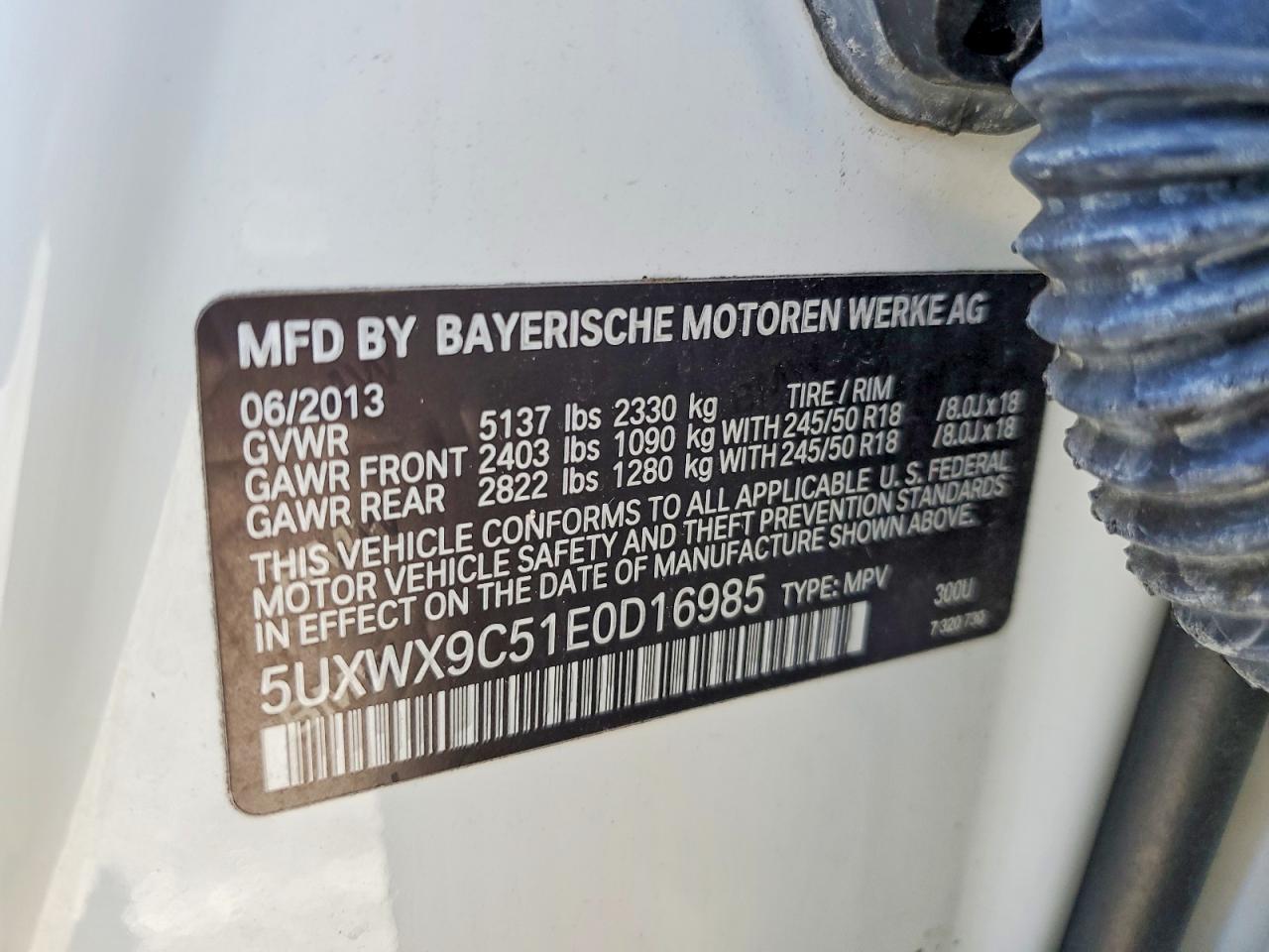2014 BMW X3 XDRIVE28I photo 13