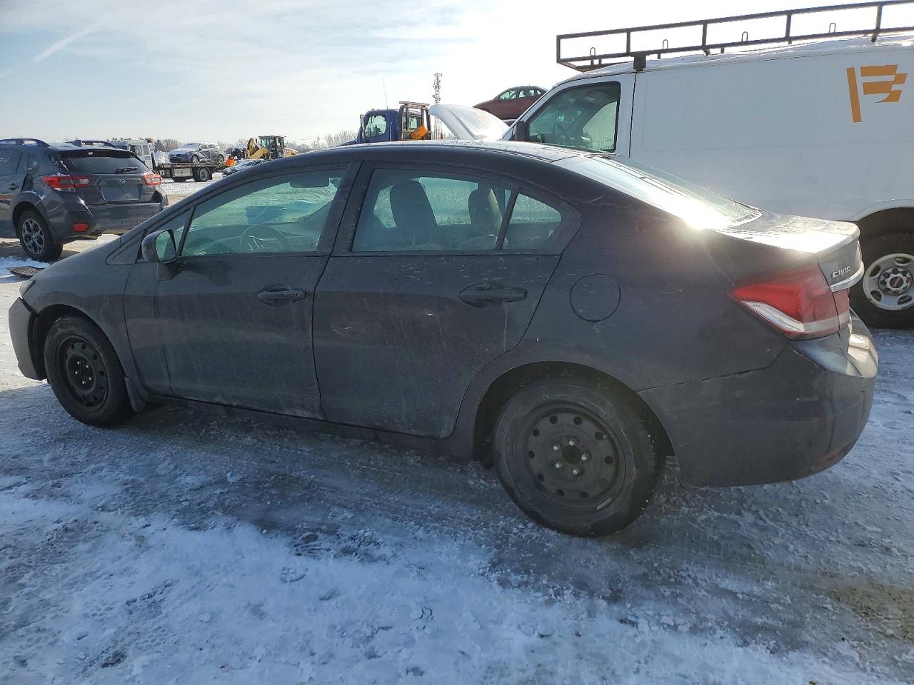 2014 HONDA CIVIC LX photo 2