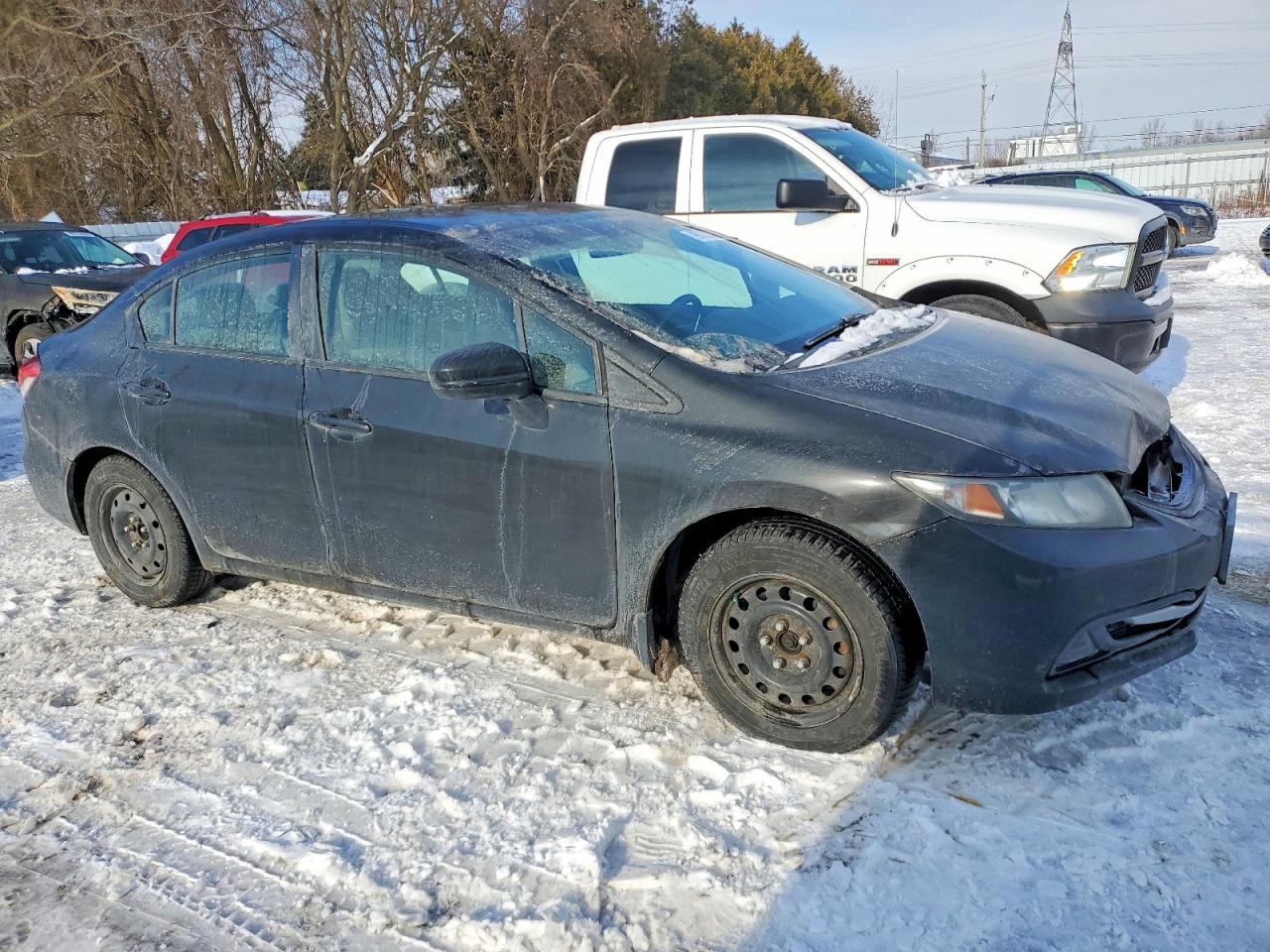2014 HONDA CIVIC LX photo 4