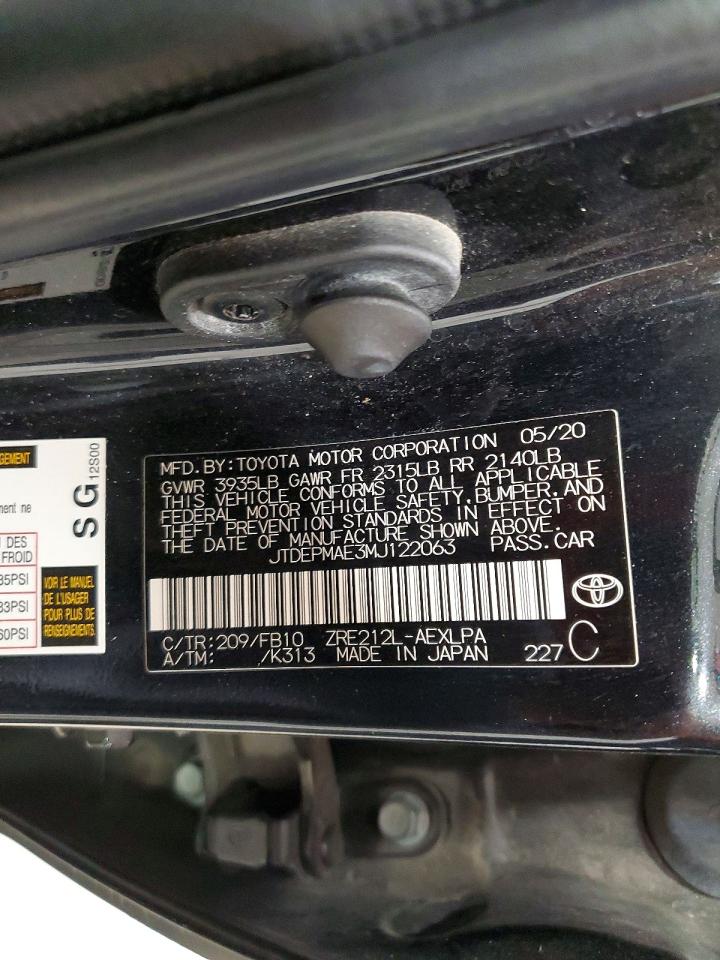 2021 TOYOTA COROLLA LE photo 13