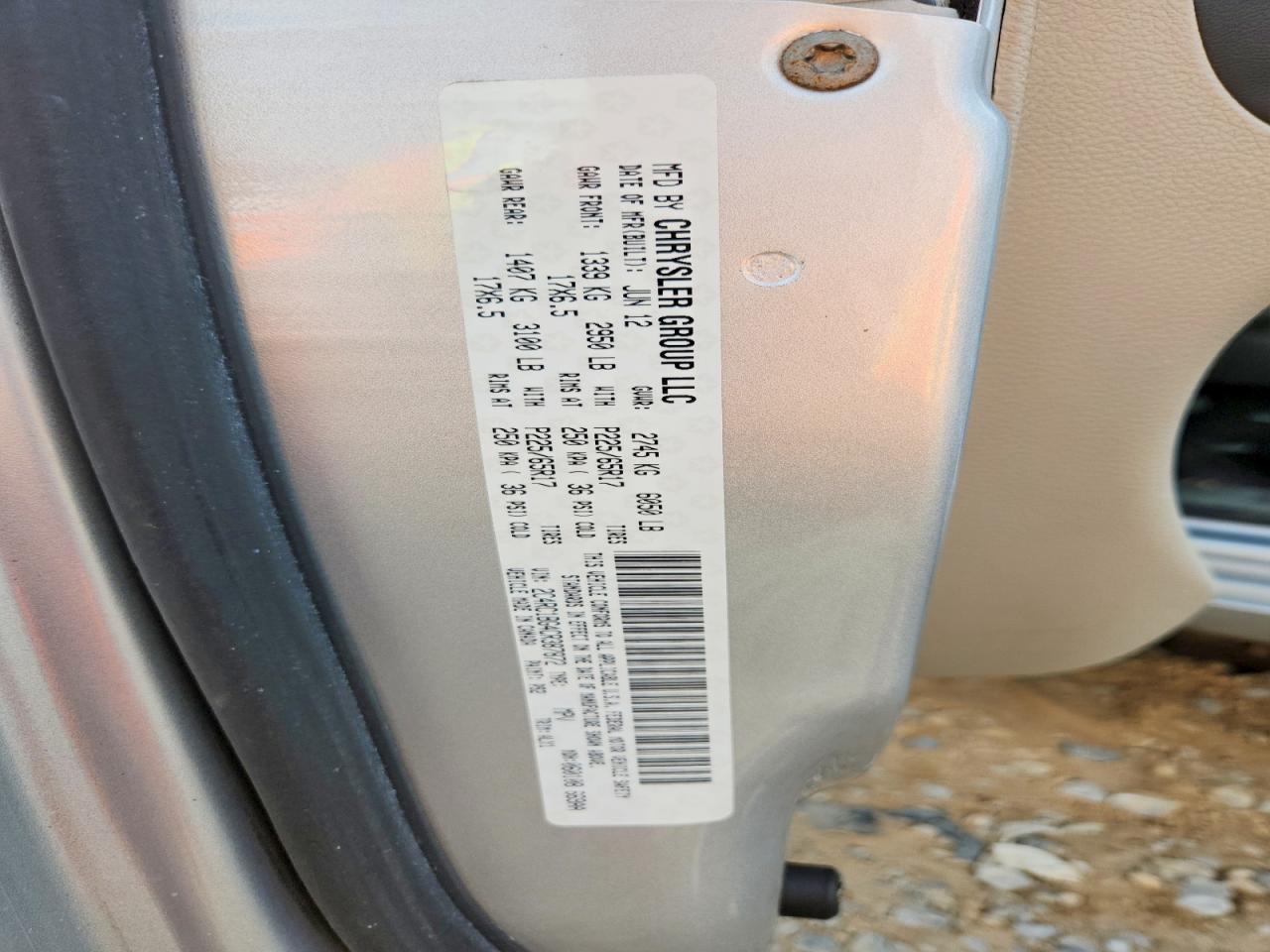 2012 CHRYSLER TOWN & COUNTRY TOURING photo 14