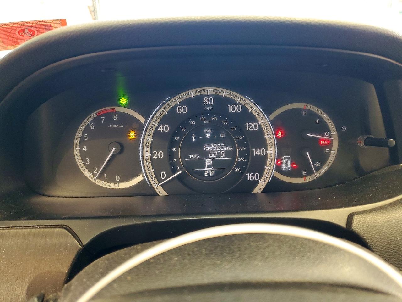 2013 HONDA ACCORD EX photo 9