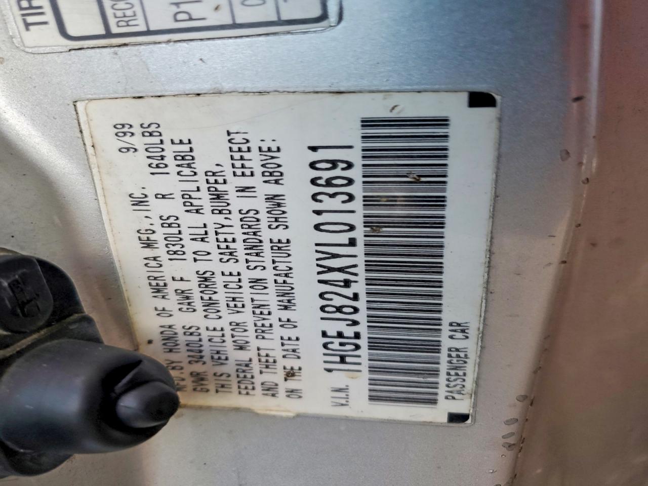 2000 HONDA CIVIC EX photo 12