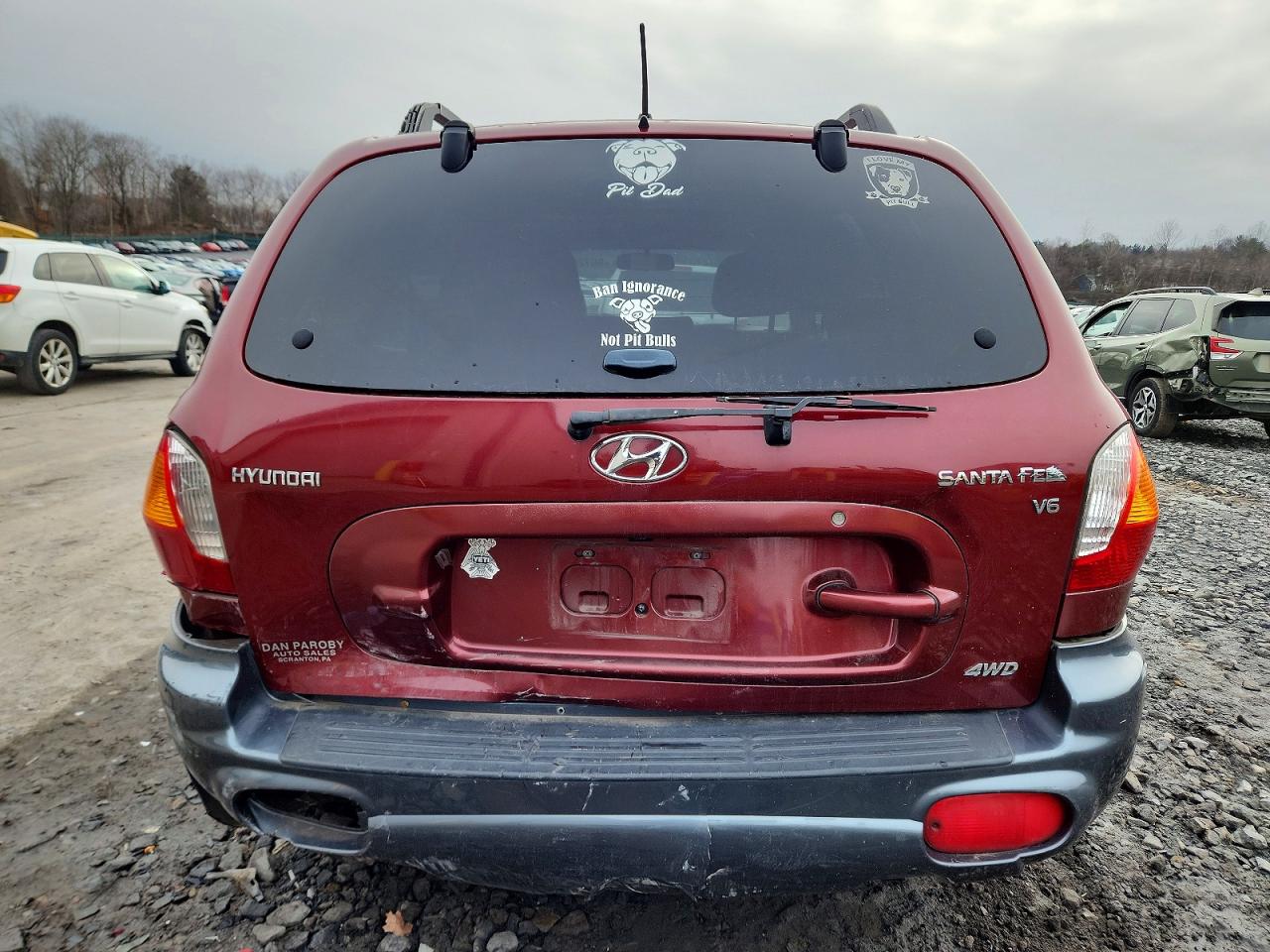 2004 HYUNDAI SANTA FE GLS photo 6