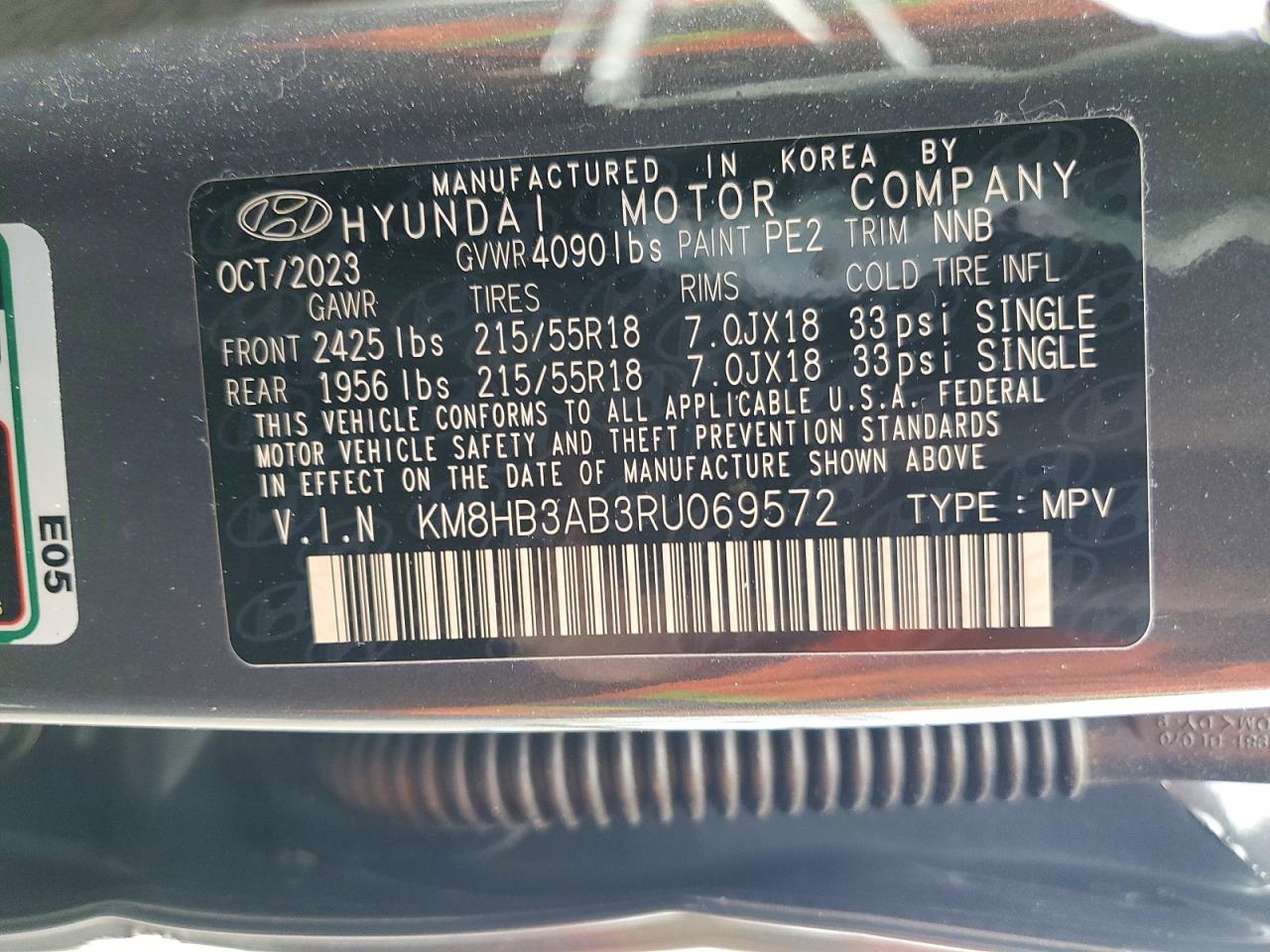 2024 HYUNDAI KONA SEL photo 27