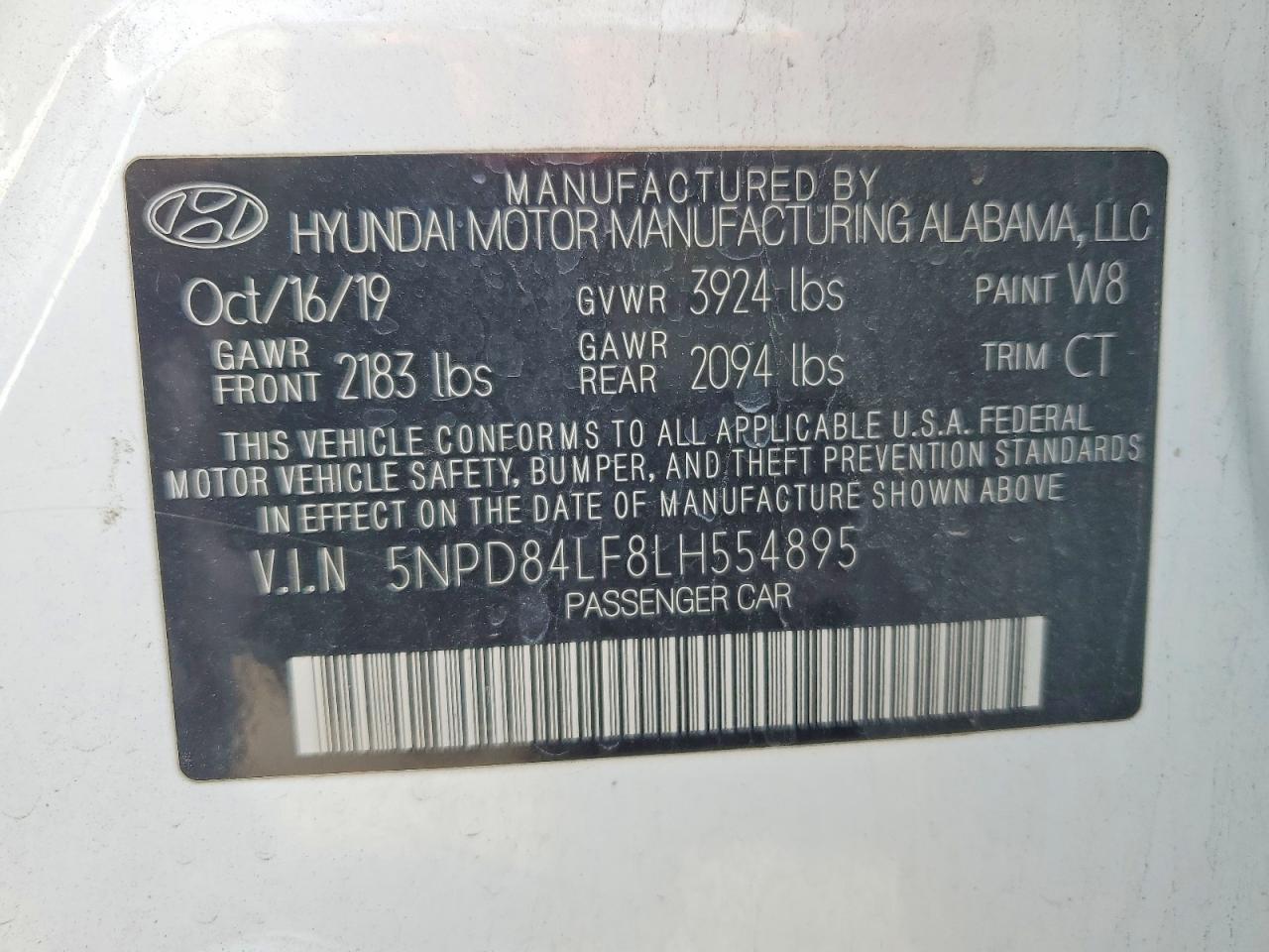 2020 HYUNDAI ELANTRA SEL photo 12