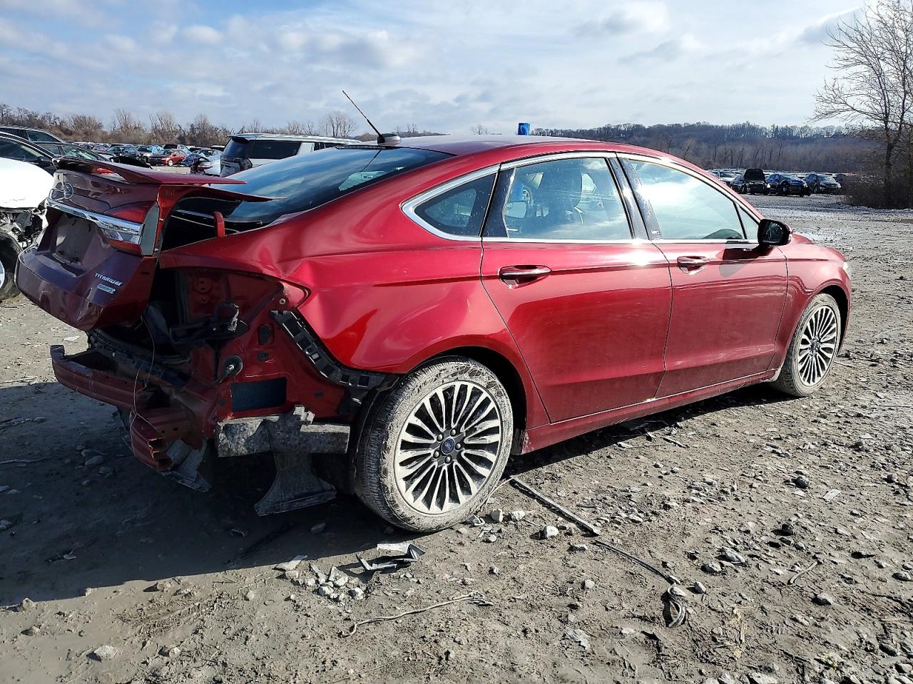 2017 FORD FUSION TITANIUM photo 3