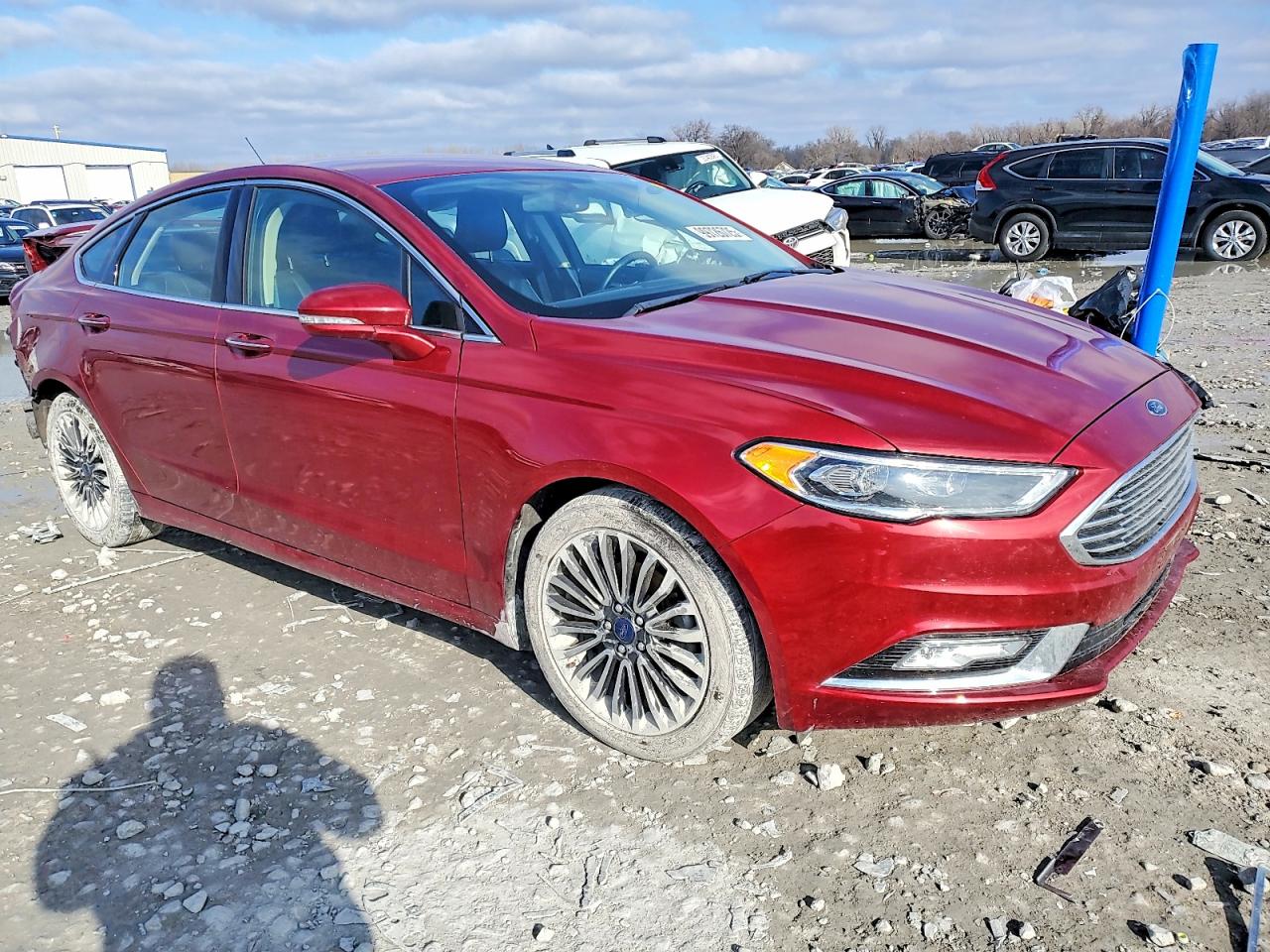 2017 FORD FUSION TITANIUM photo 4