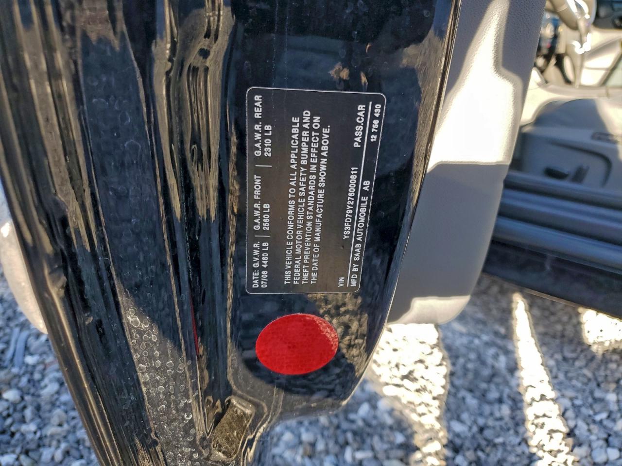 2007 SAAB 9-3 2.0T photo 12