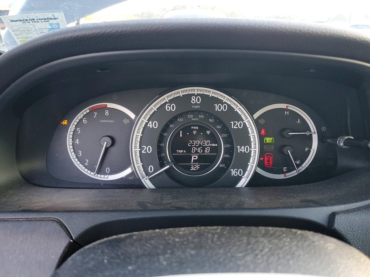 2014 HONDA ACCORD EXL photo 9