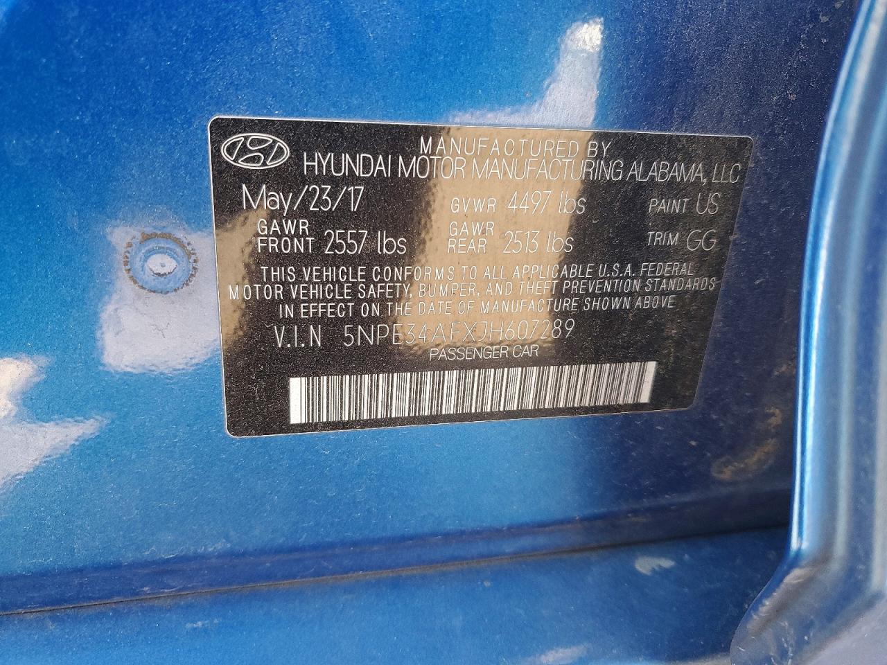 2018 HYUNDAI SONATA SPORT photo 23