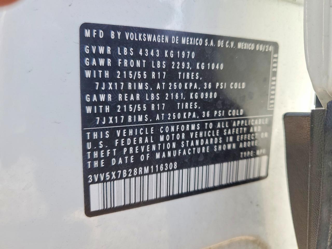 2024 VOLKSWAGEN TAOS S photo 13