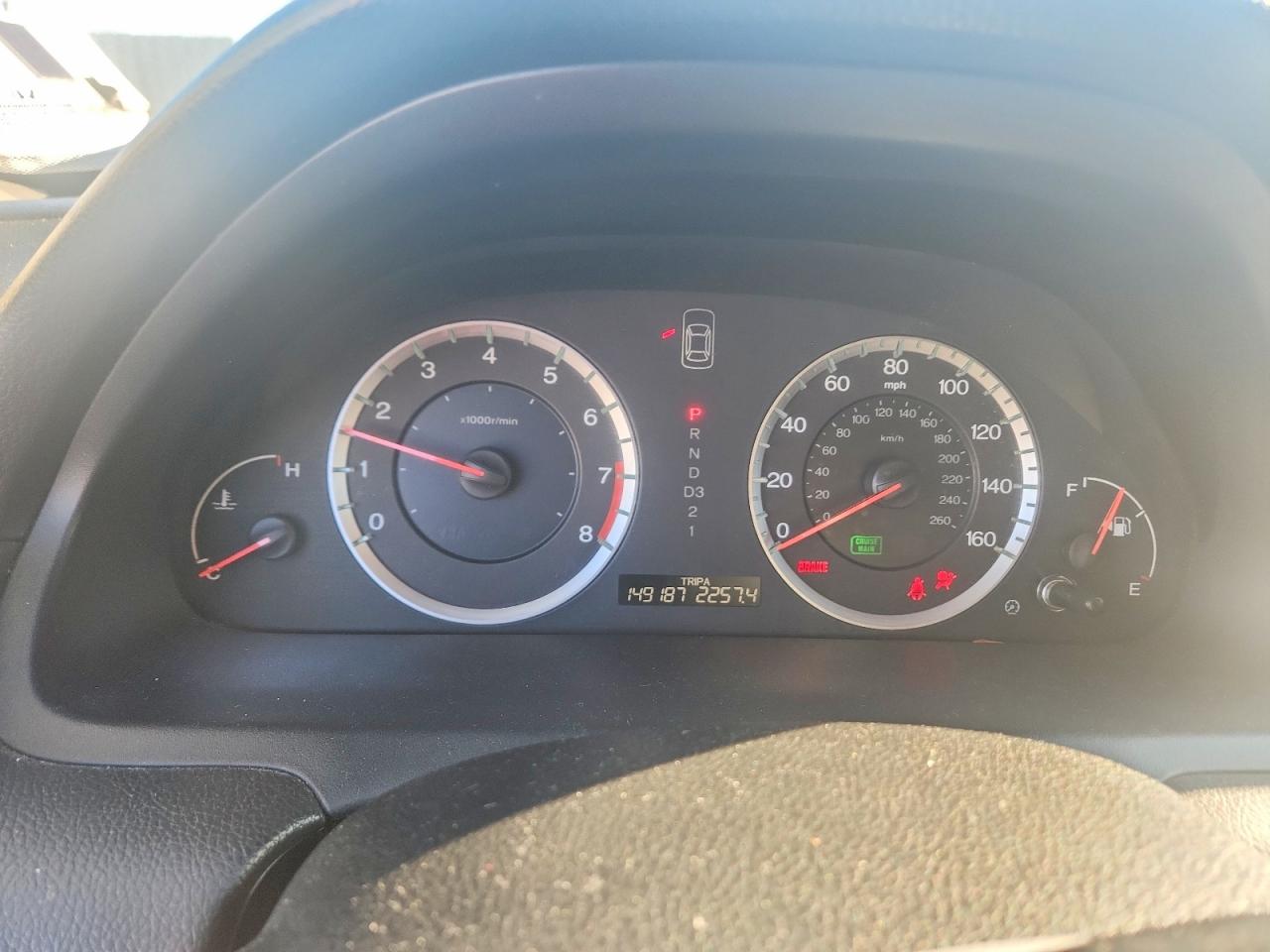 2009 HONDA ACCORD LX photo 9