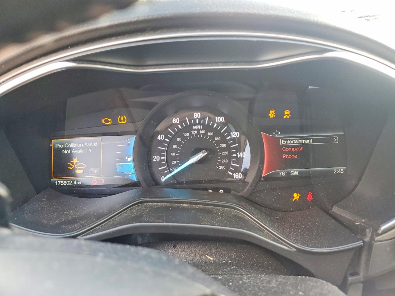 2019 FORD FUSION SE photo 9