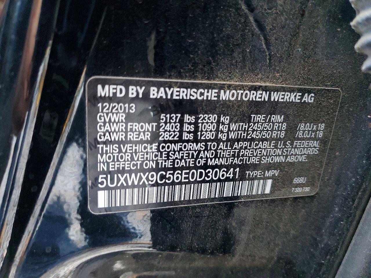 2014 BMW X3 XDRIVE28I photo 13