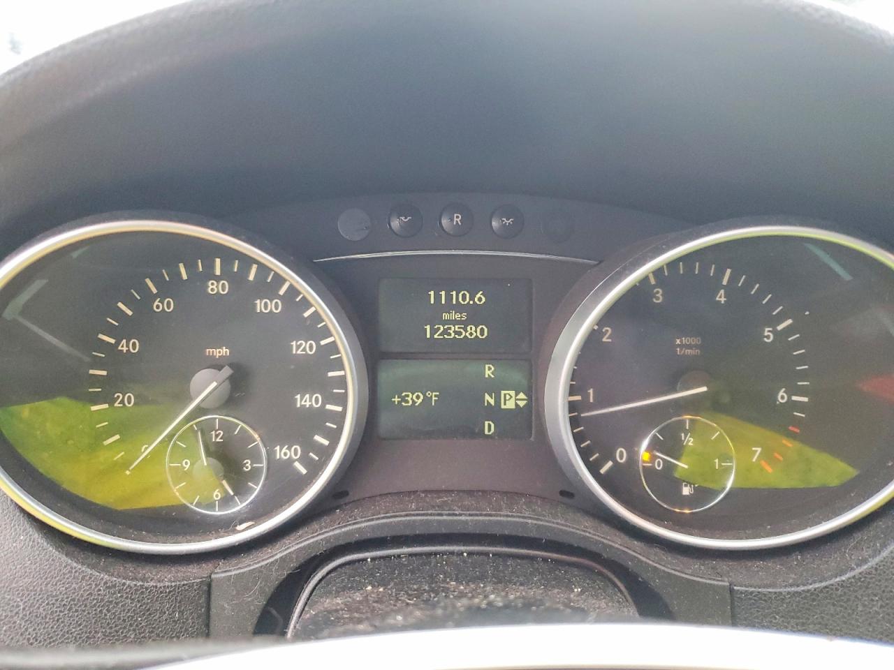 2007 MERCEDES-BENZ ML 500 photo 9