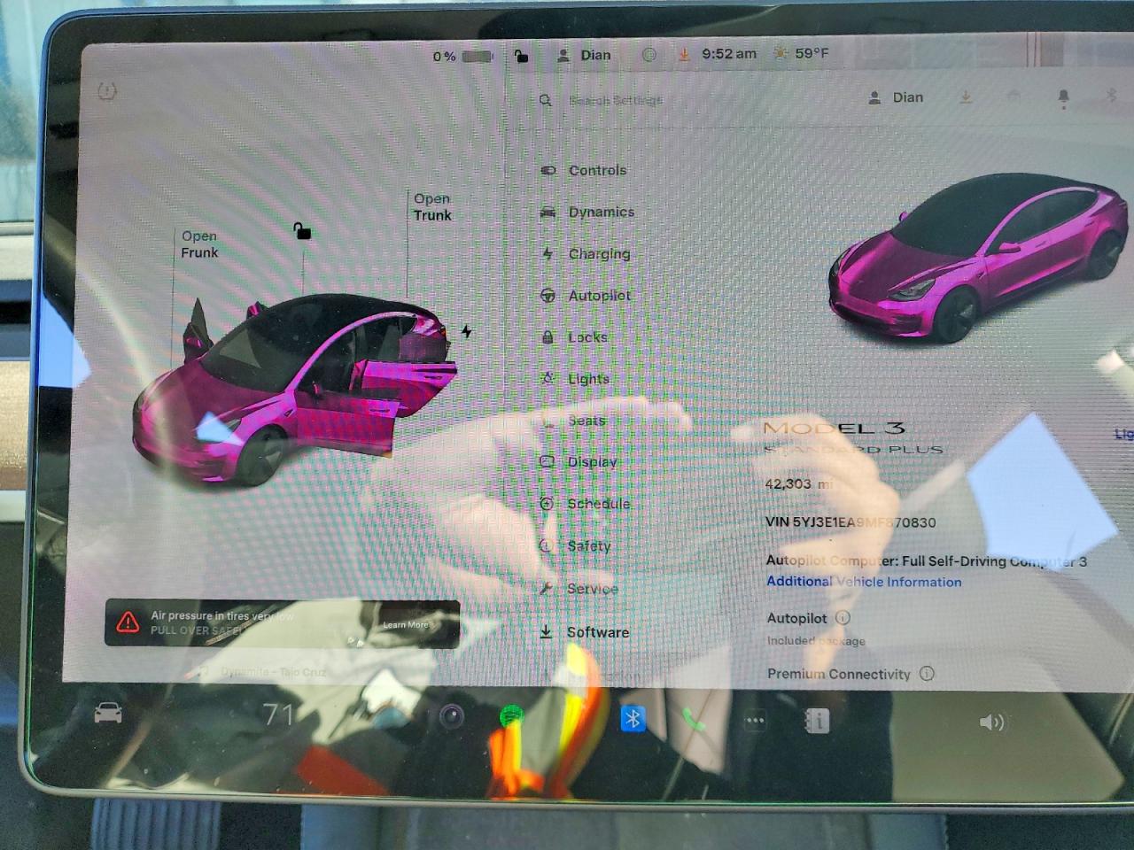 2021 TESLA MODEL 3 photo 9