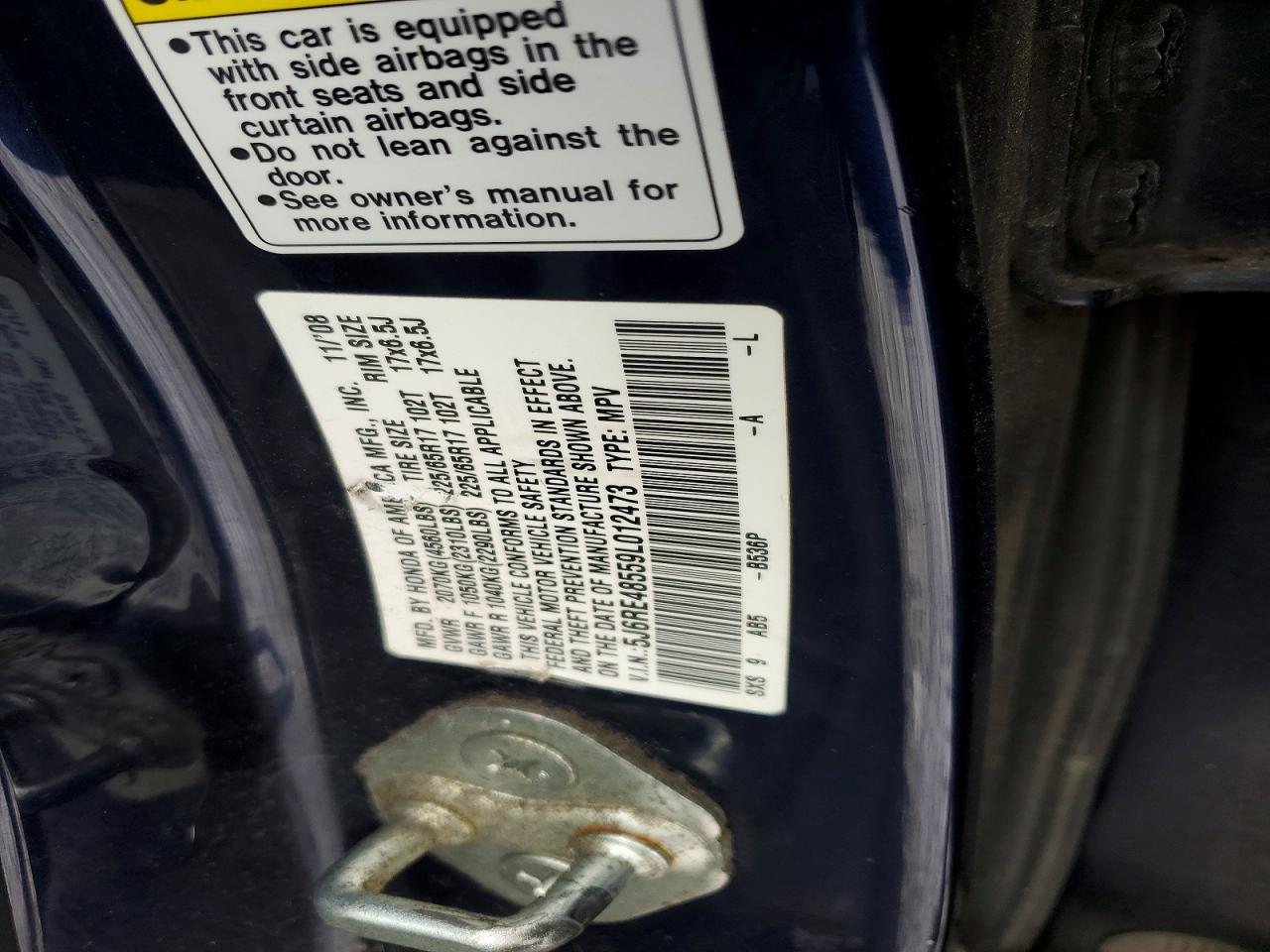 2009 HONDA CR-V EX photo 27
