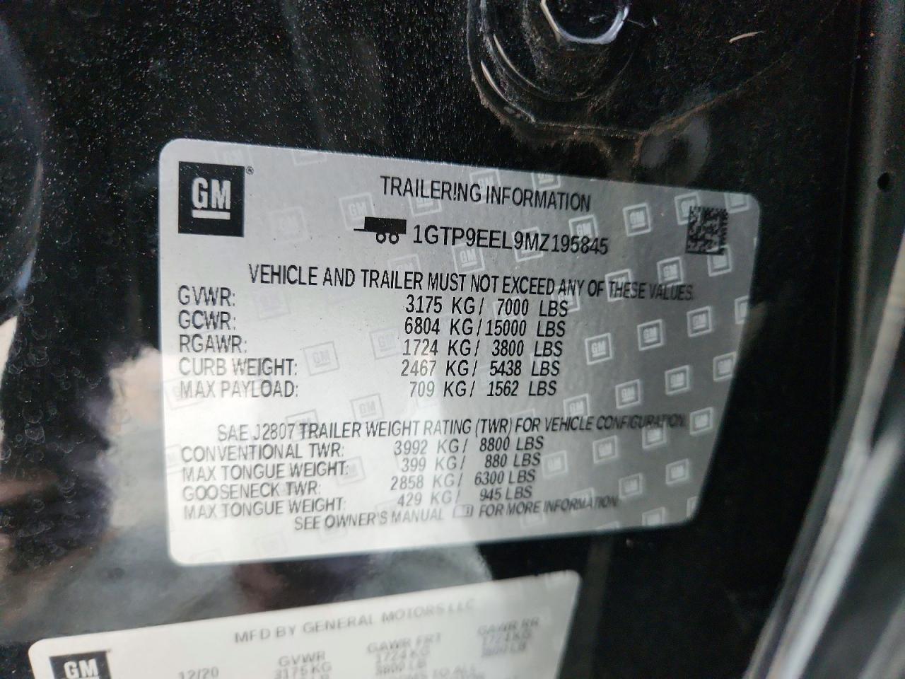 2021 GMC SIERRA K1500 AT4 photo 13
