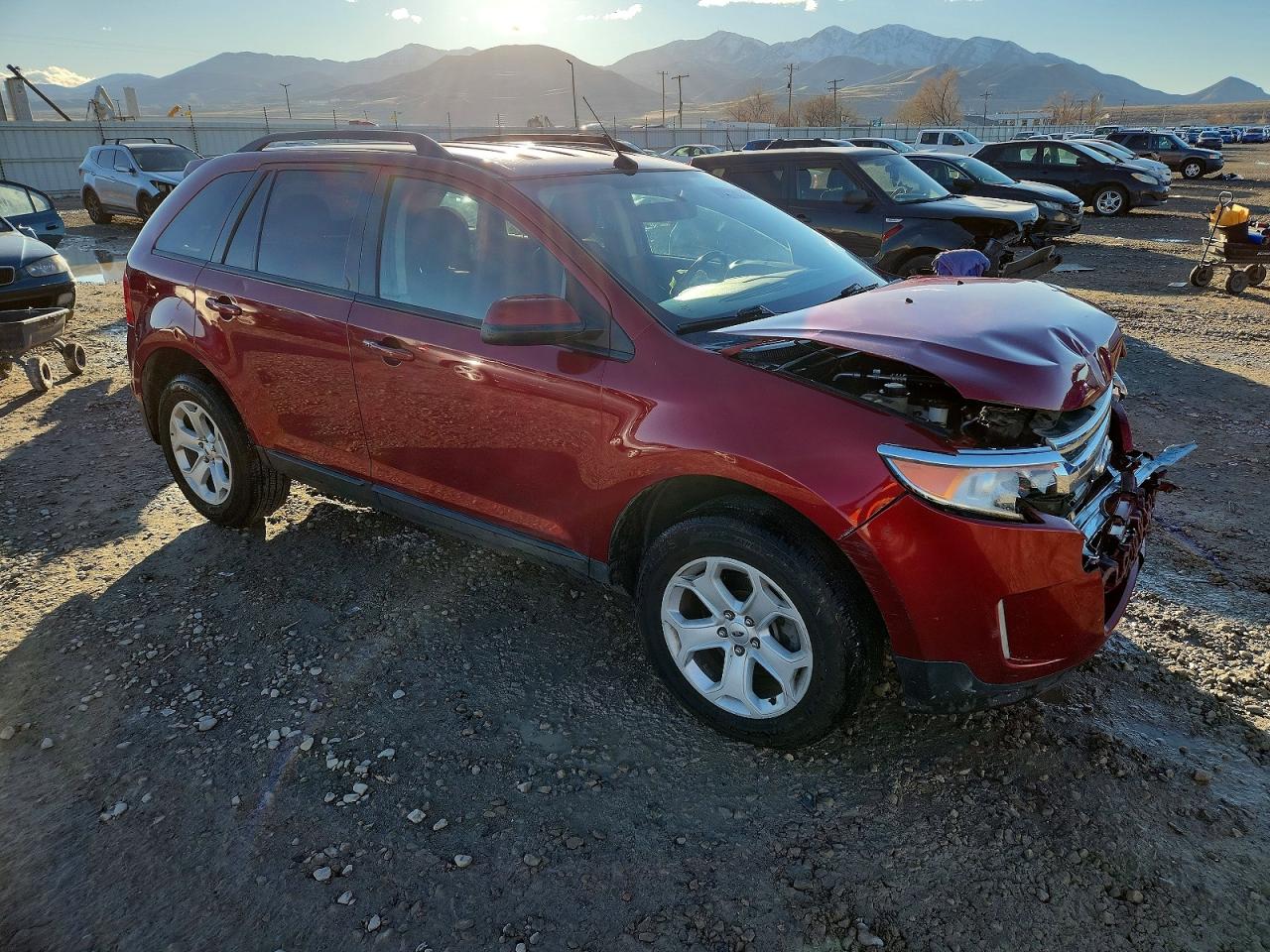 2014 FORD EDGE SEL photo 4