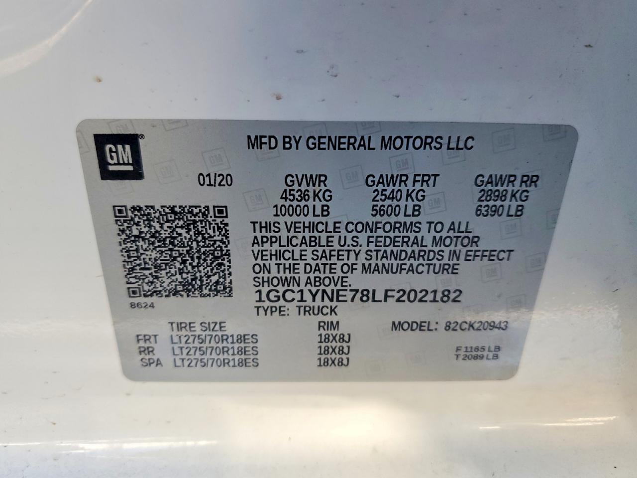 2020 CHEVROLET SILVERADO K2500 HEAVY DUTY LT photo 12