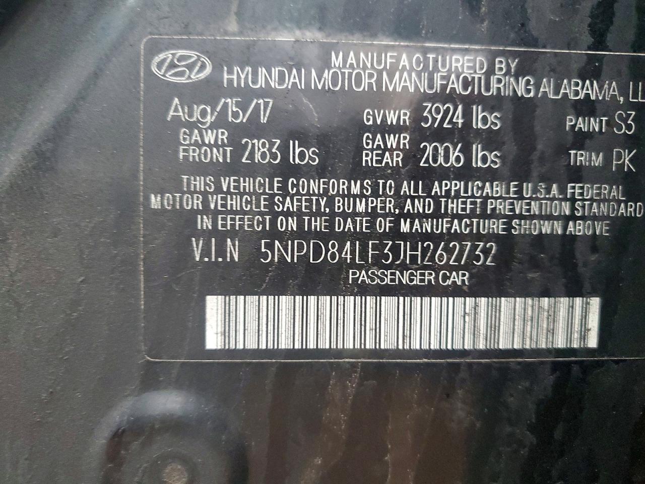 2018 HYUNDAI ELANTRA SEL photo 12