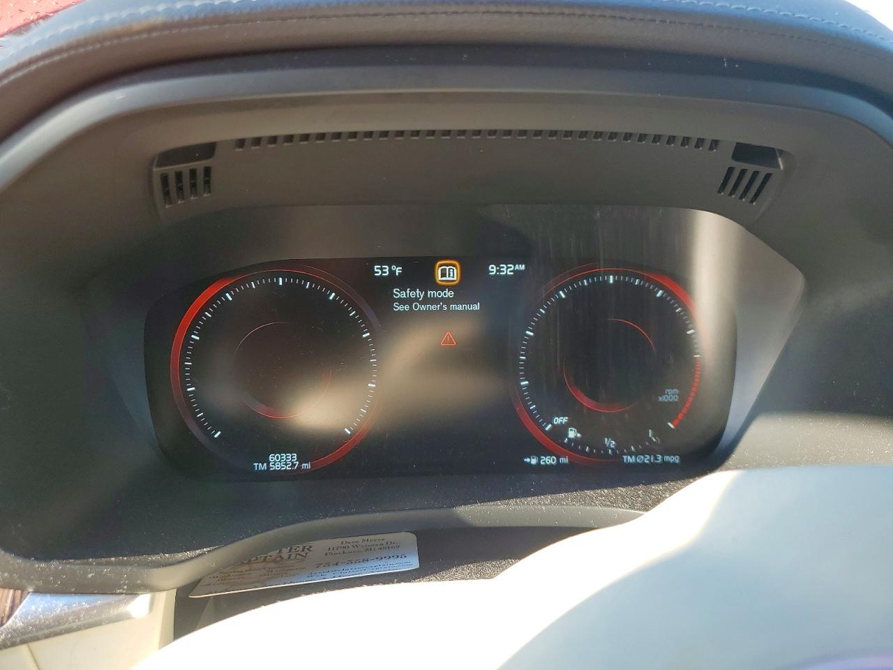 2019 VOLVO XC60 T6 INSCRIPTION photo 9