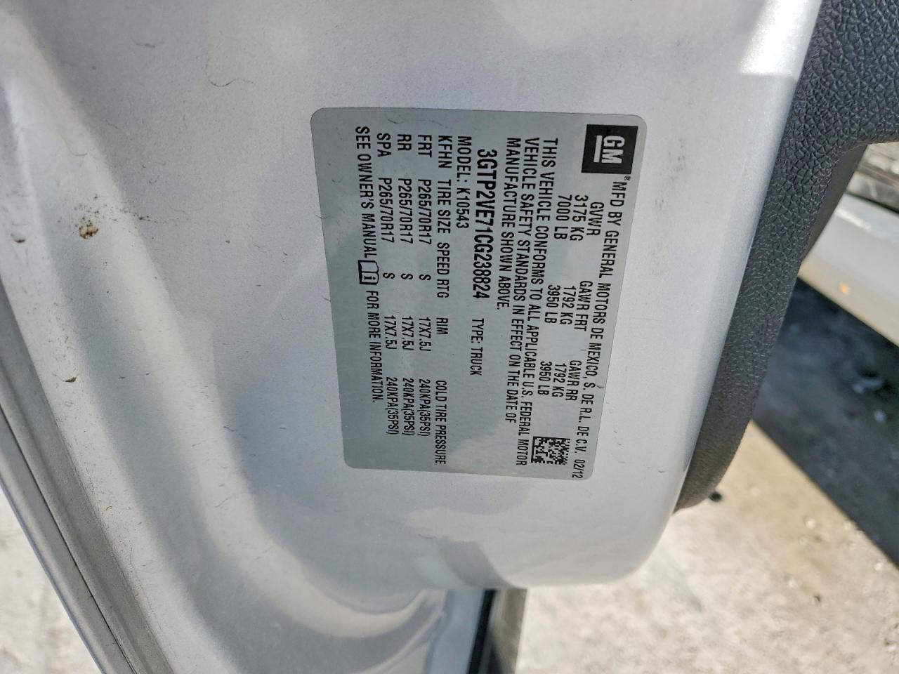 2012 GMC SIERRA K1500 SLE photo 12
