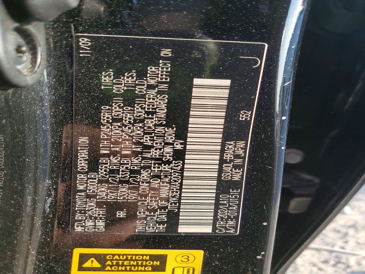 2010 TOYOTA HIGHLANDER LIMITED photo 40