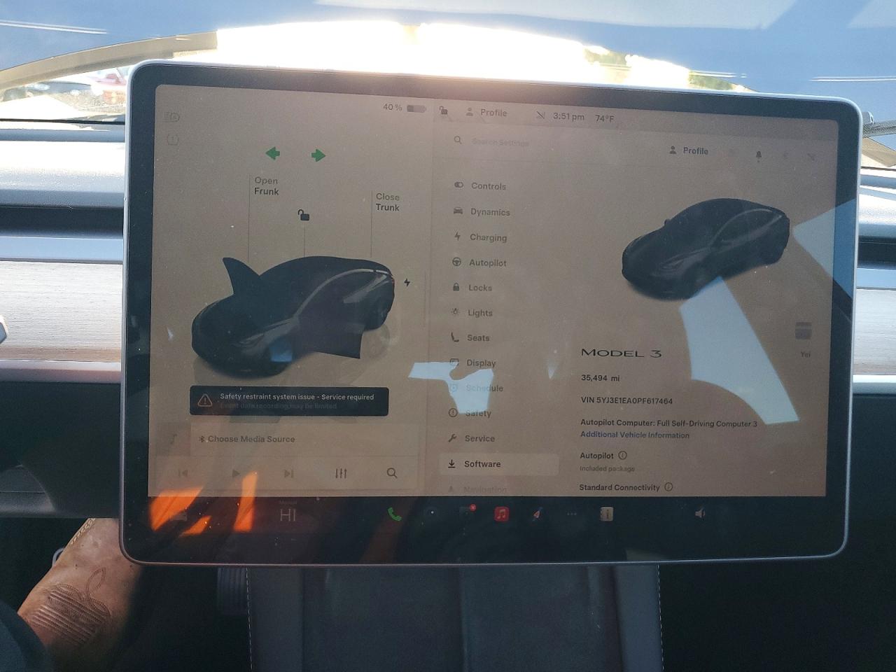 2023 TESLA MODEL 3 photo 9