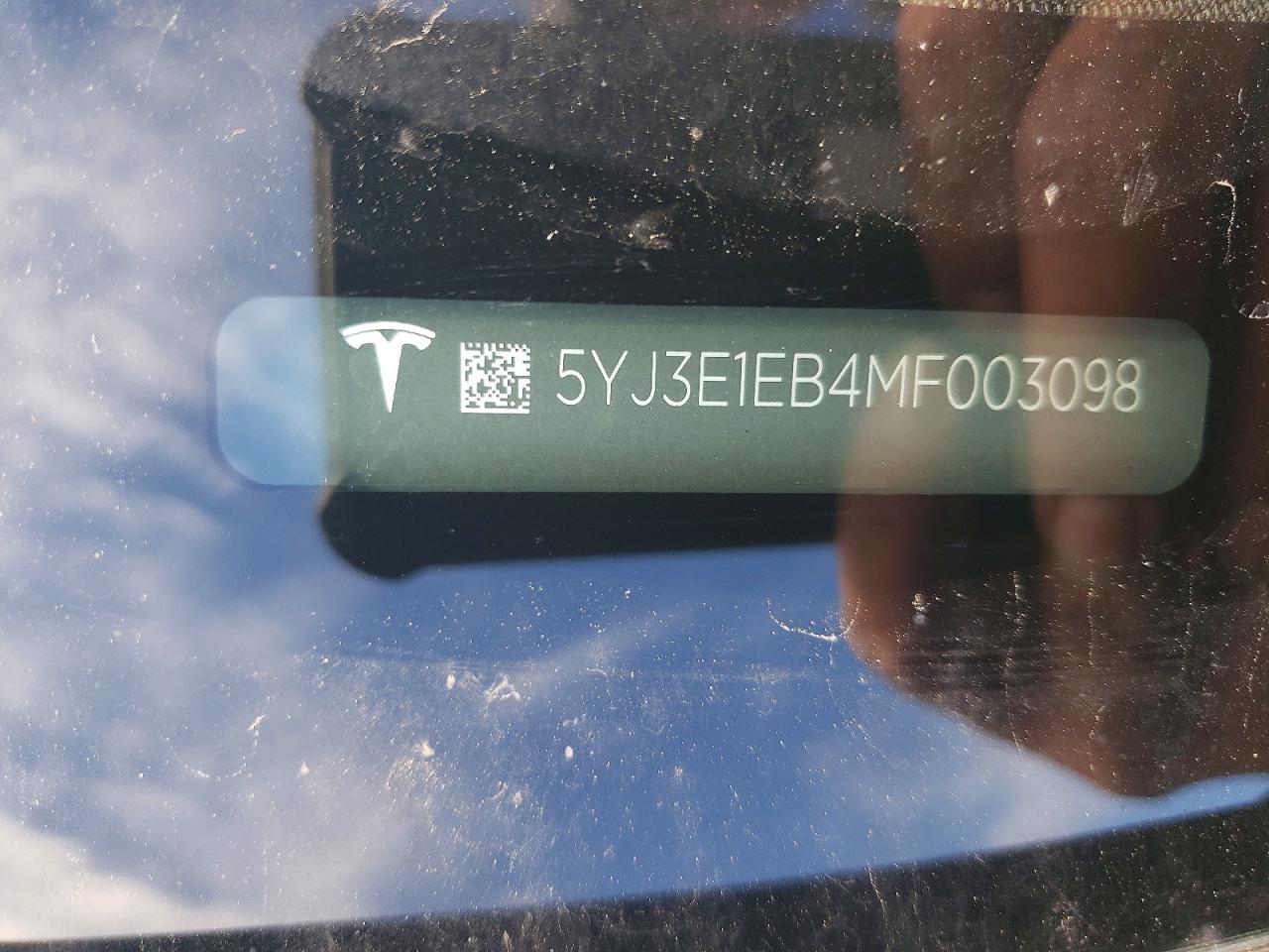 2021 TESLA MODEL 3 photo 12