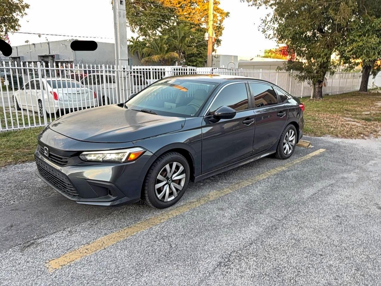 2022 HONDA CIVIC LX photo 2