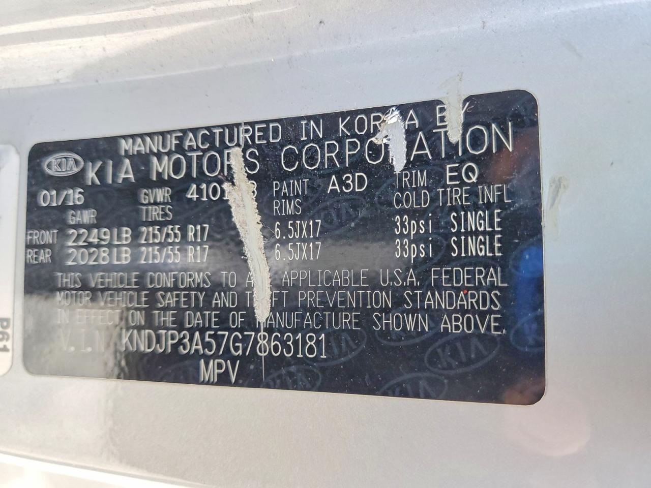 2016 KIA SOUL + photo 13