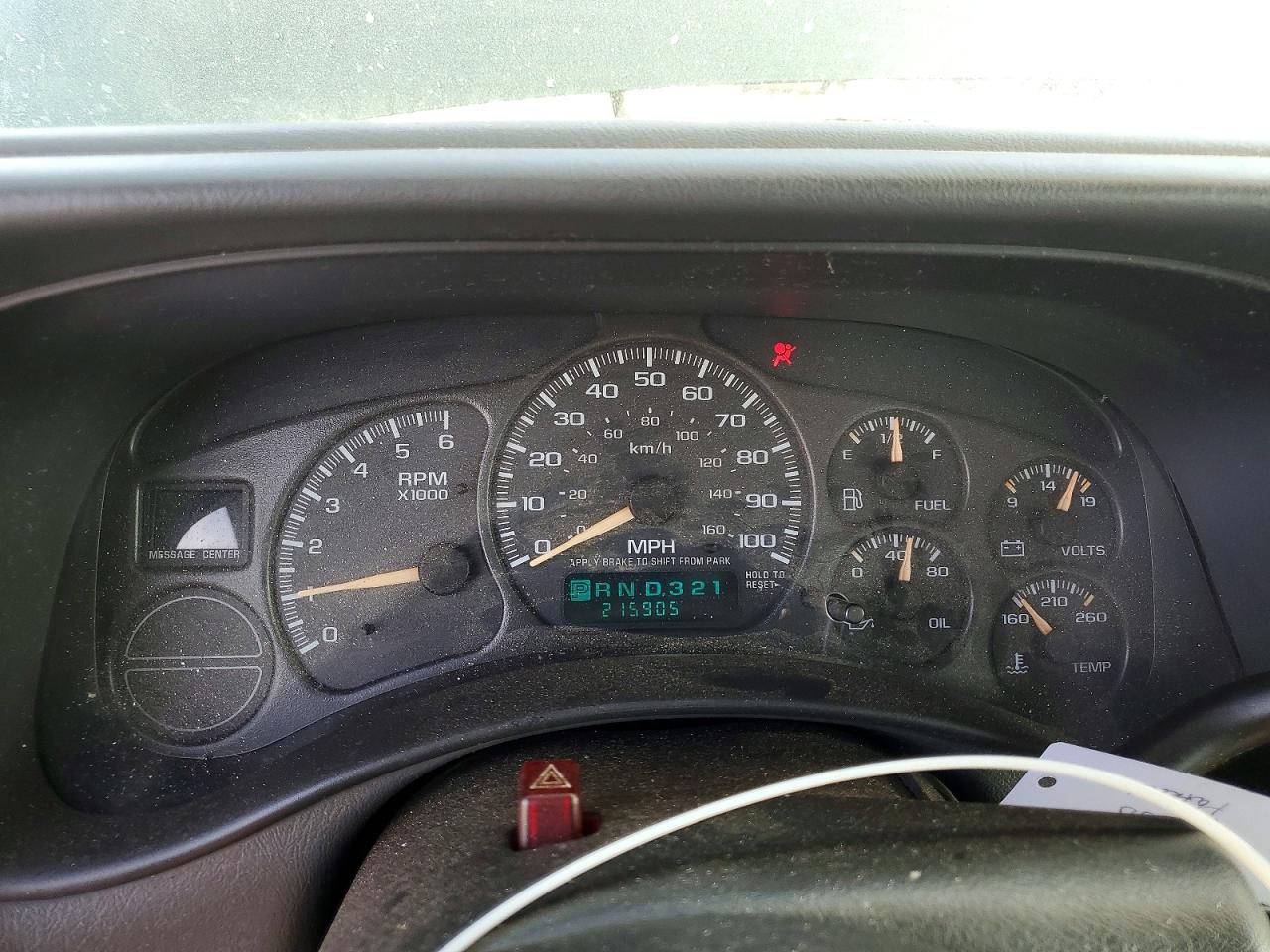 2002 CHEVROLET SILVERADO K1500 photo 9