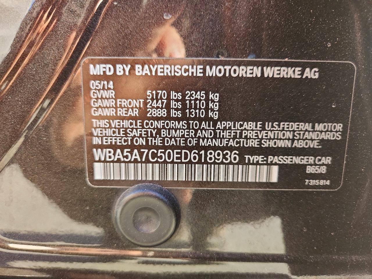 2014 BMW 528 XI photo 12