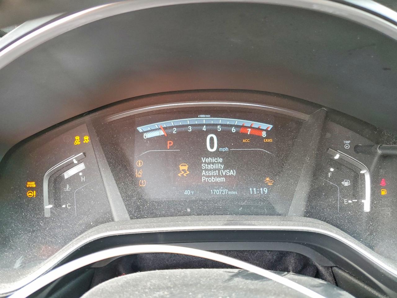 2017 HONDA CR-V EXL photo 9