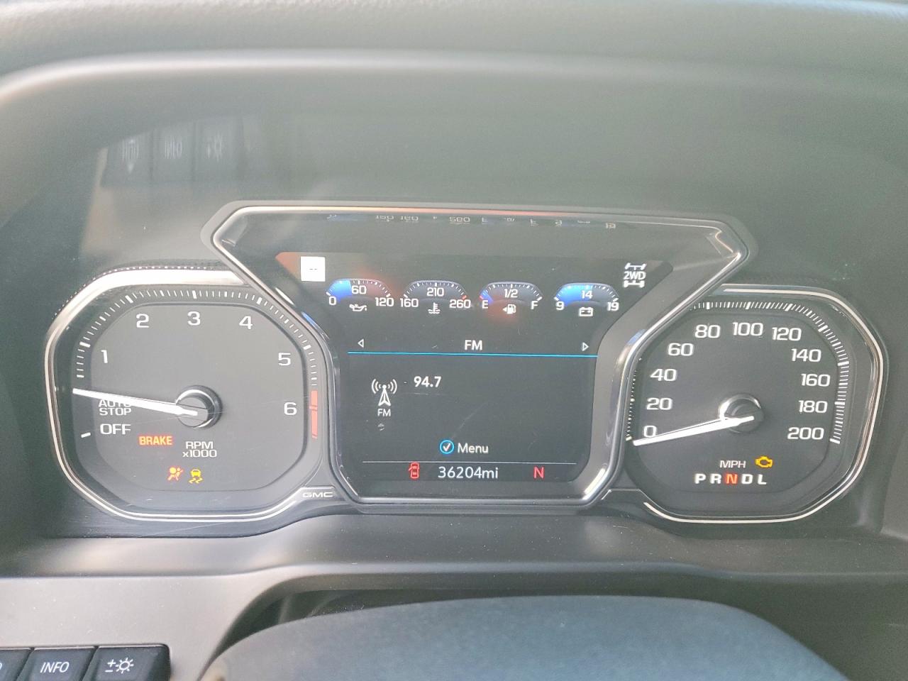 2020 GMC SIERRA K1500 AT4 photo 9