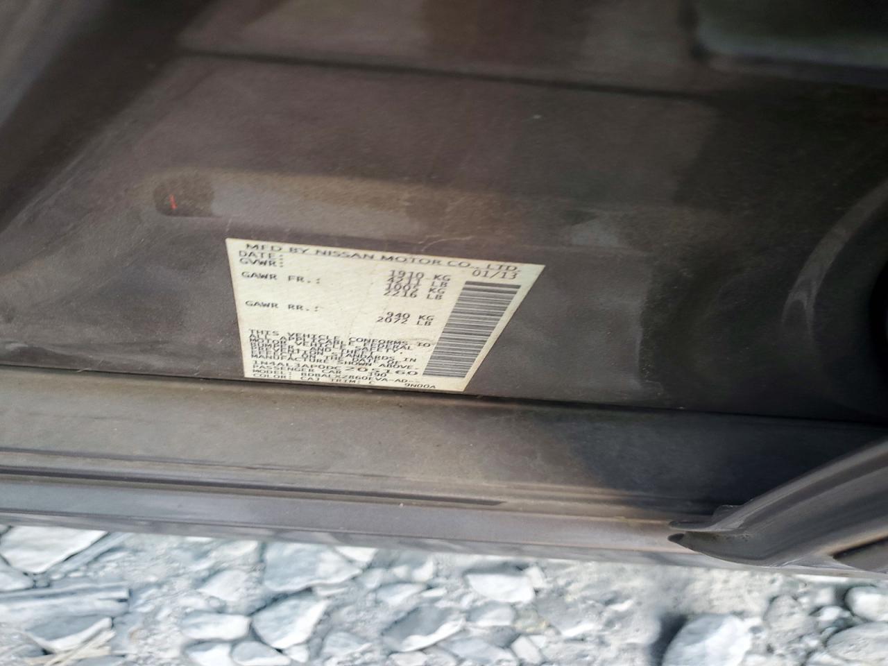 2013 NISSAN ALTIMA 2.5 photo 12