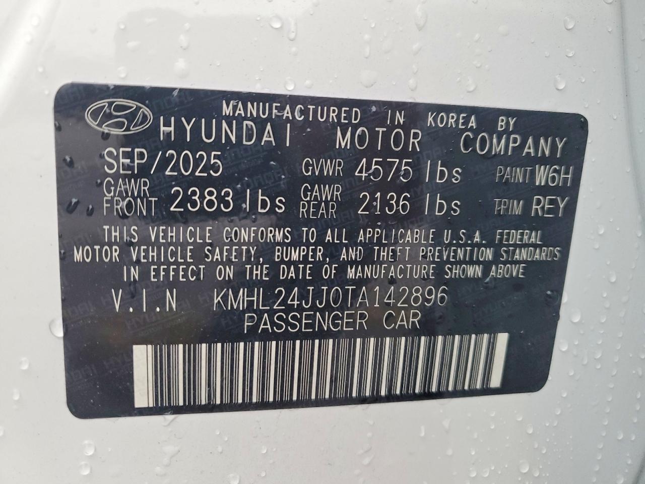 2026 HYUNDAI SONATA HYBRID photo 13