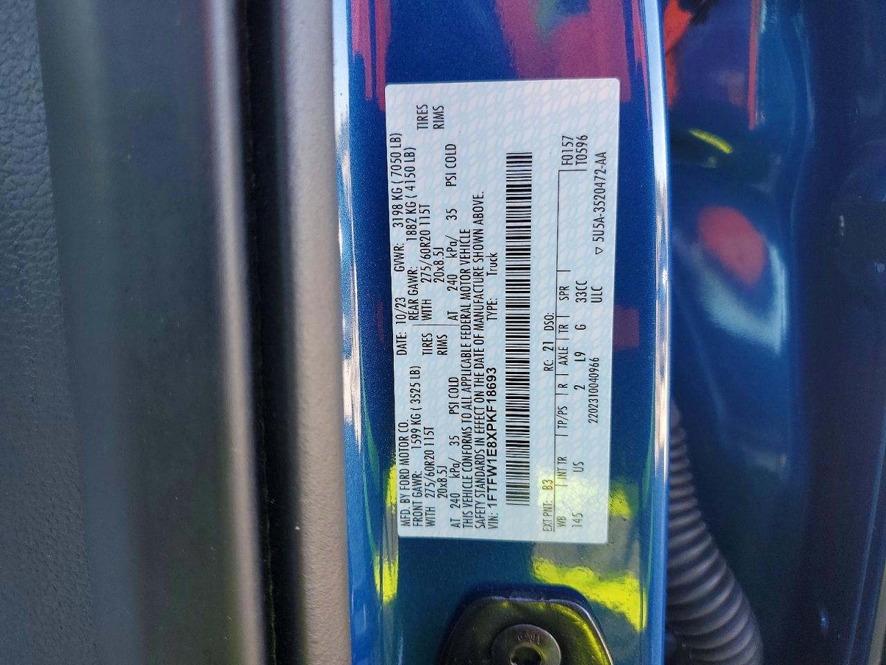 2023 FORD F150 SUPERCREW photo 23