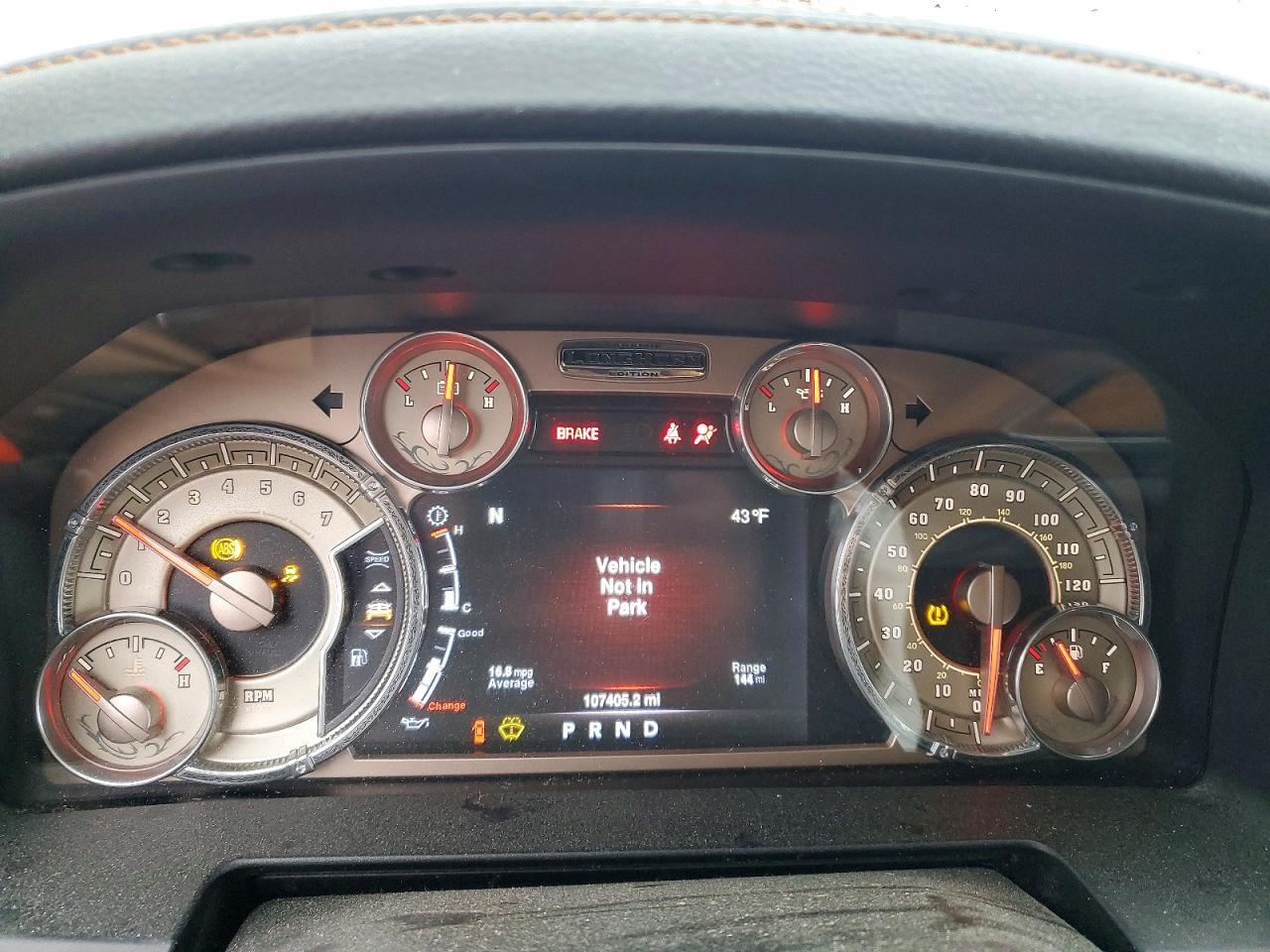 2016 RAM 1500 LONGHORN photo 9
