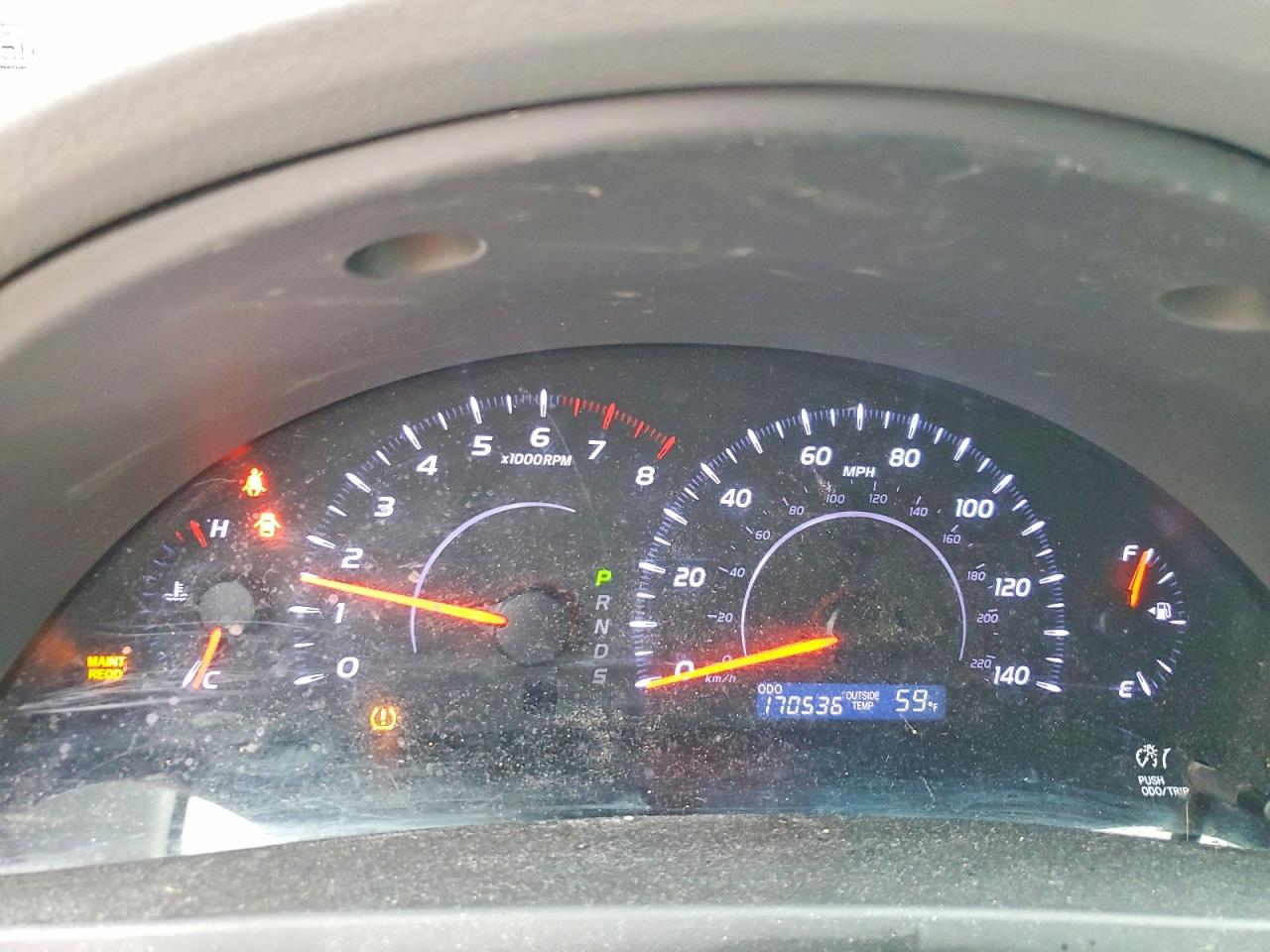 2011 TOYOTA CAMRY BASE photo 9