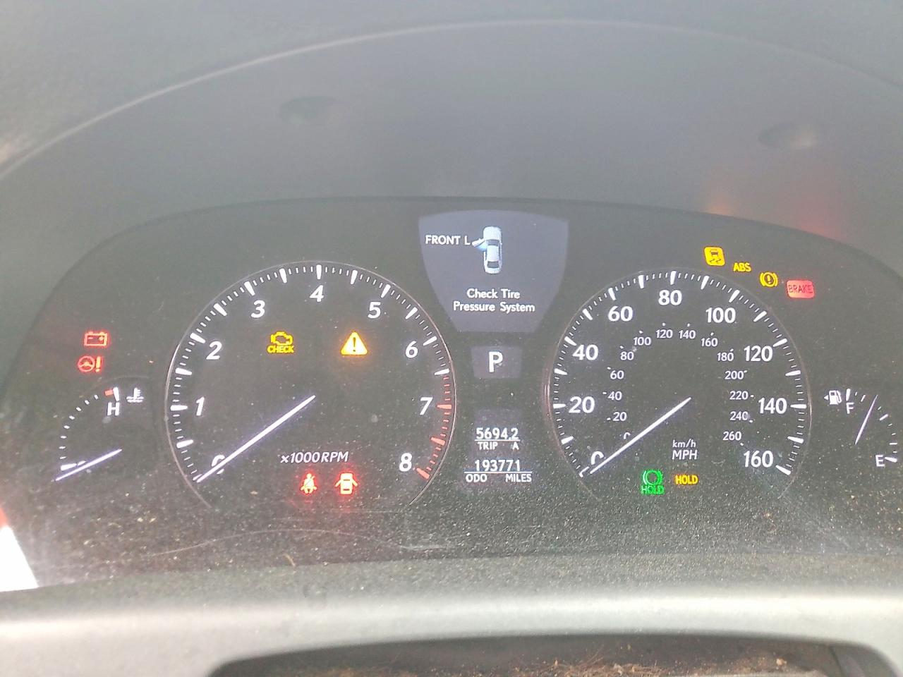 2008 LEXUS LS 460 photo 9