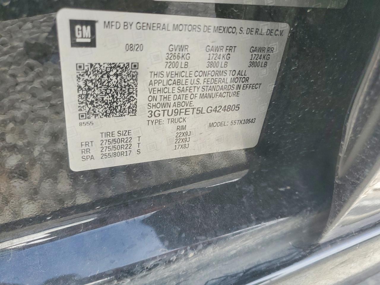 2020 GMC SIERRA K1500 DENALI photo 12