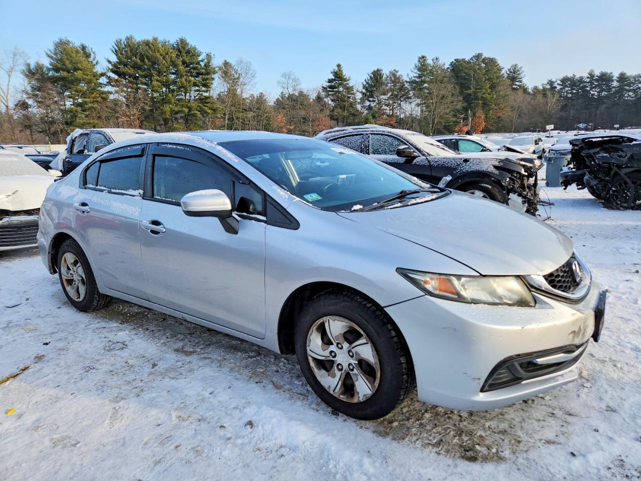2014 HONDA CIVIC LX photo 4