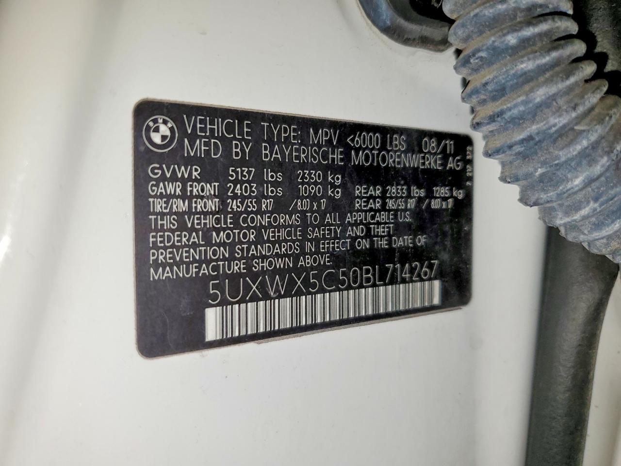 2011 BMW X3 XDRIVE28I photo 13