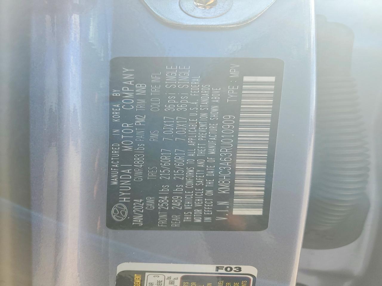 2024 HYUNDAI KONA SEL photo 14