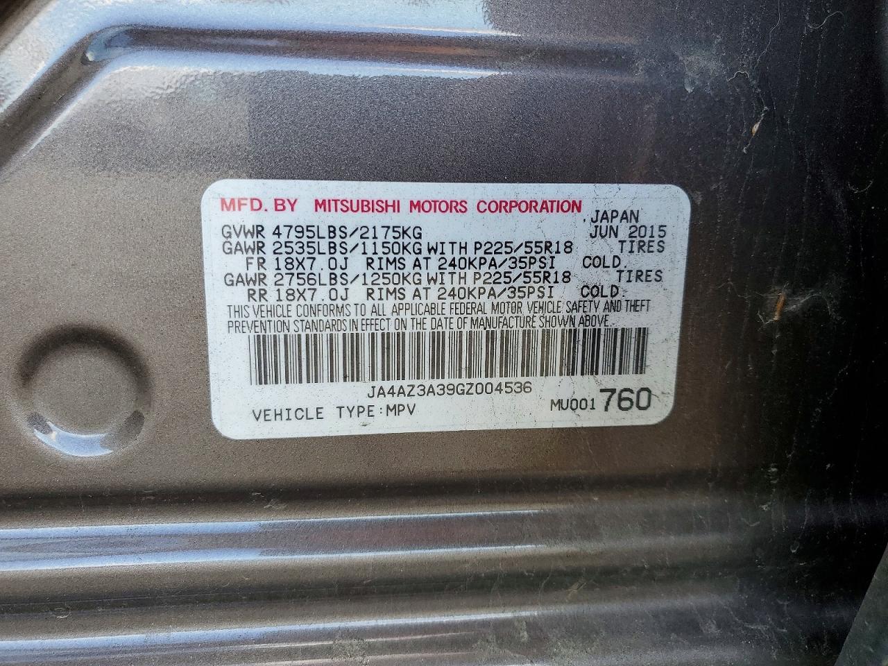 2016 MITSUBISHI OUTLANDER SE photo 13