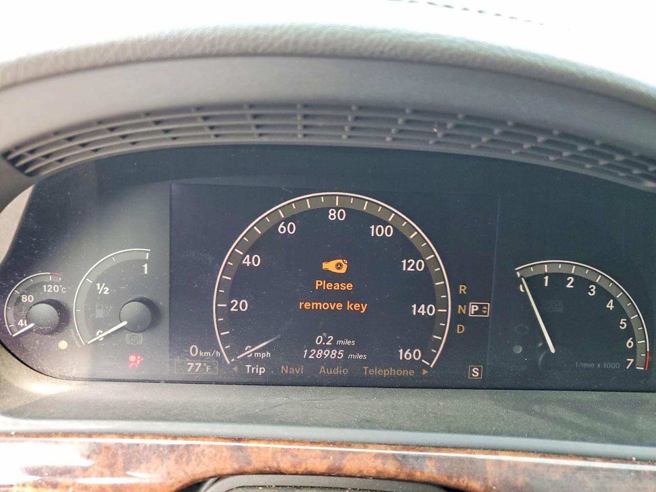 2007 MERCEDES-BENZ S 550 photo 9